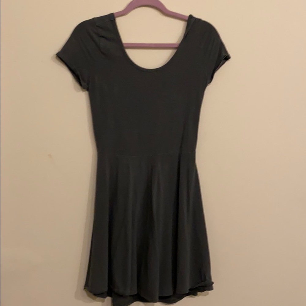 B.P Olive Blackless Dress